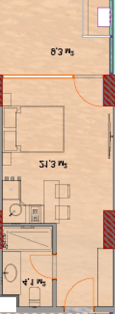 Студия, 35.4 м², 19 этаж в ЖК "Horizon Grand Residence"