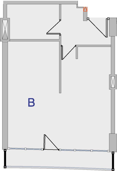 1-комнатная квартира, 47.85 м², 6 этаж в ЖК "Metro City Residence"