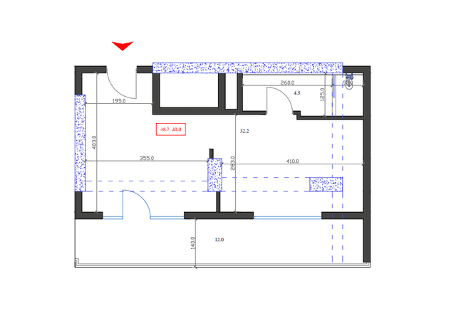 Студия, 48.7 м², 16 этаж в ЖК "Marina Club"