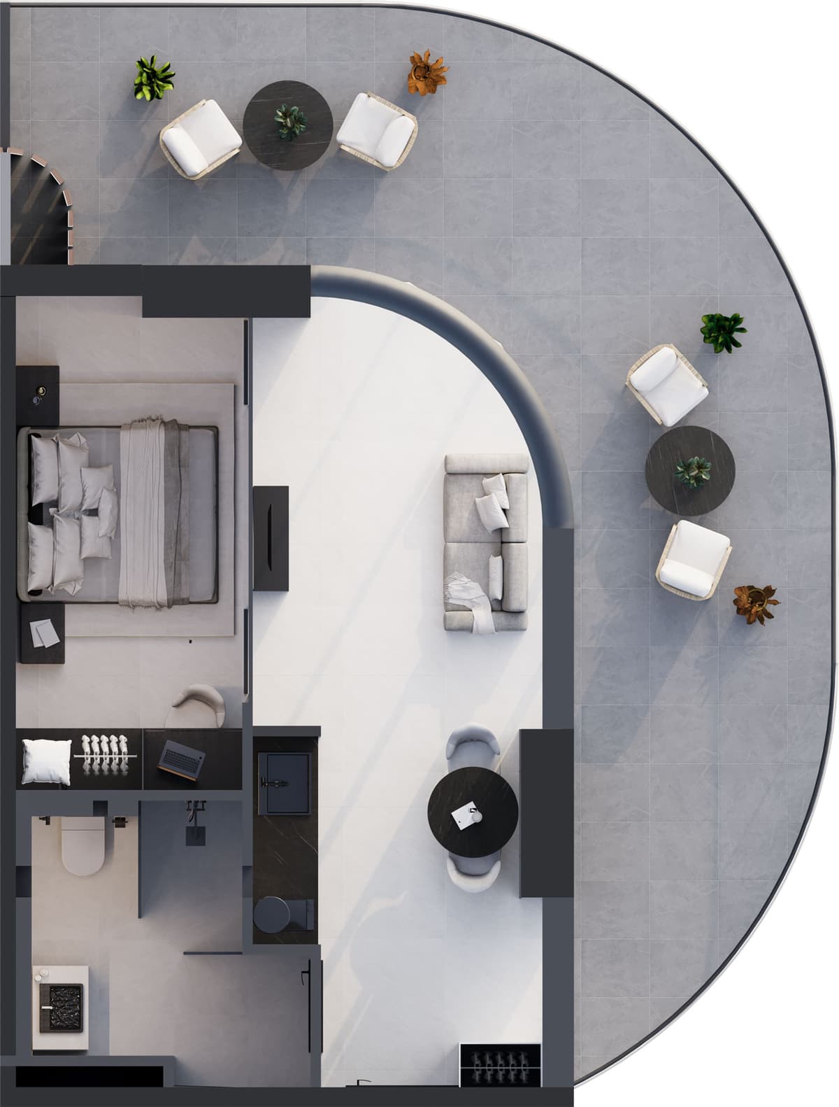 2-комнатная квартира, 72.1 м², 3 этаж в ЖК "Montemar"