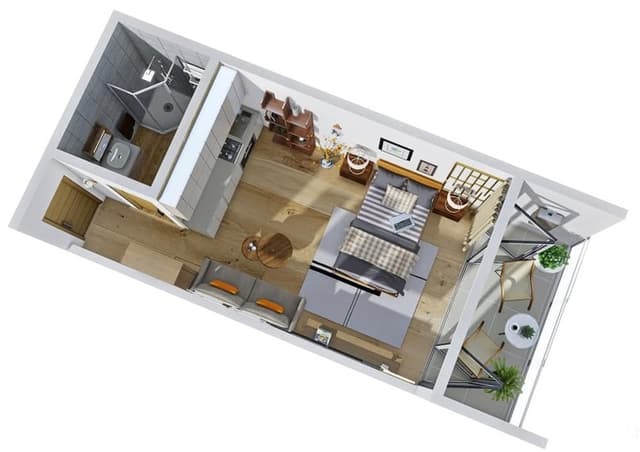 , 27.87 מ״ר, קומה 12 בGreen House