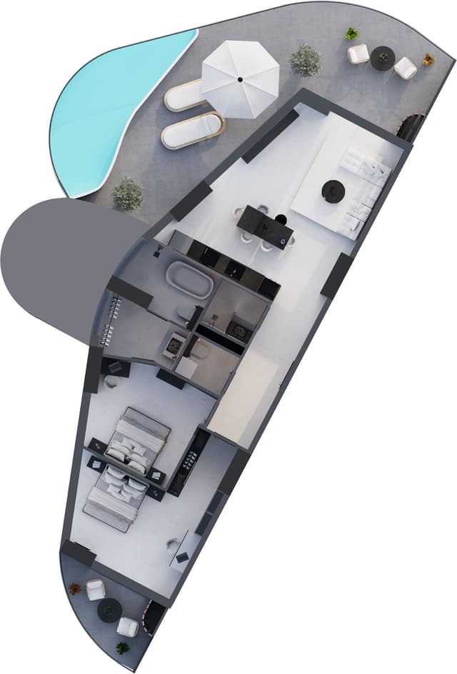 3-комнатная квартира, 162.9 м², 11 этаж в ЖК "Montemar"