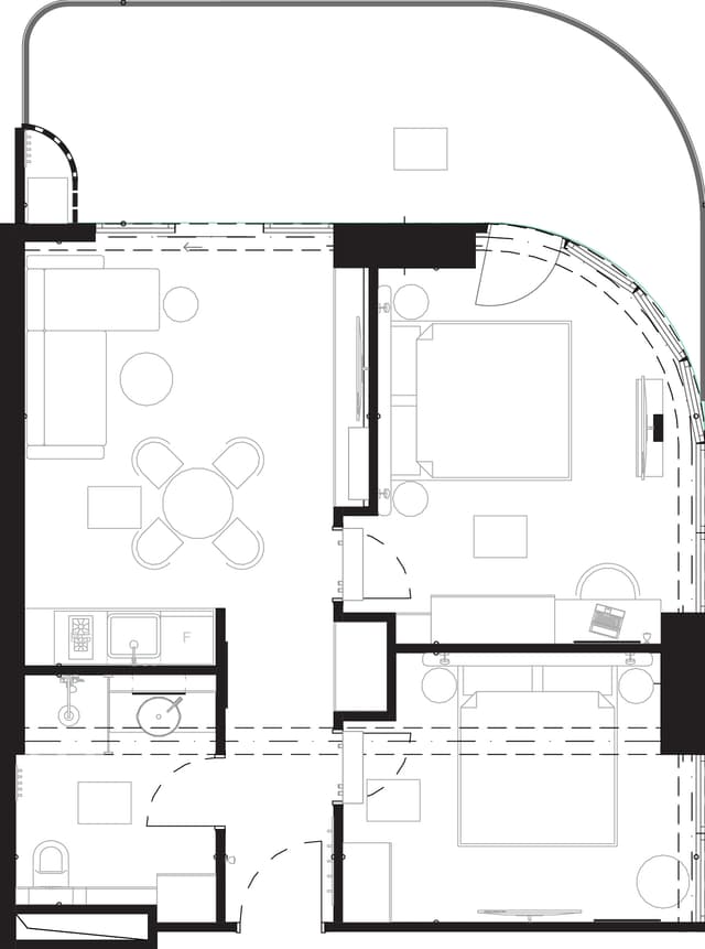 3-комнатная квартира, 76.7 м², 5 этаж в ЖК "Montemar"