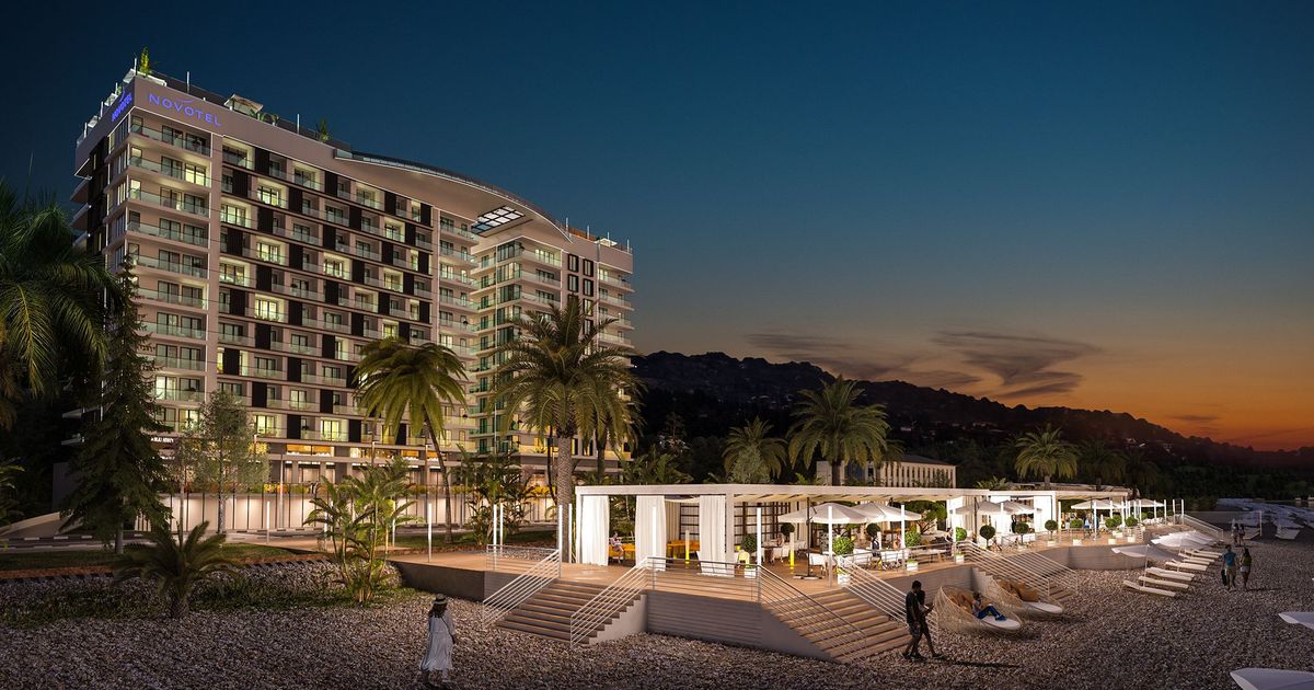 Novotel Living - Batumi, prices for apartments from the official developer Mardi Holding layout of the residential complex | Real Estate on Batumi Estate